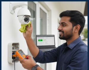 CCTV camera maintenance tips and common repair guide in Malayalam